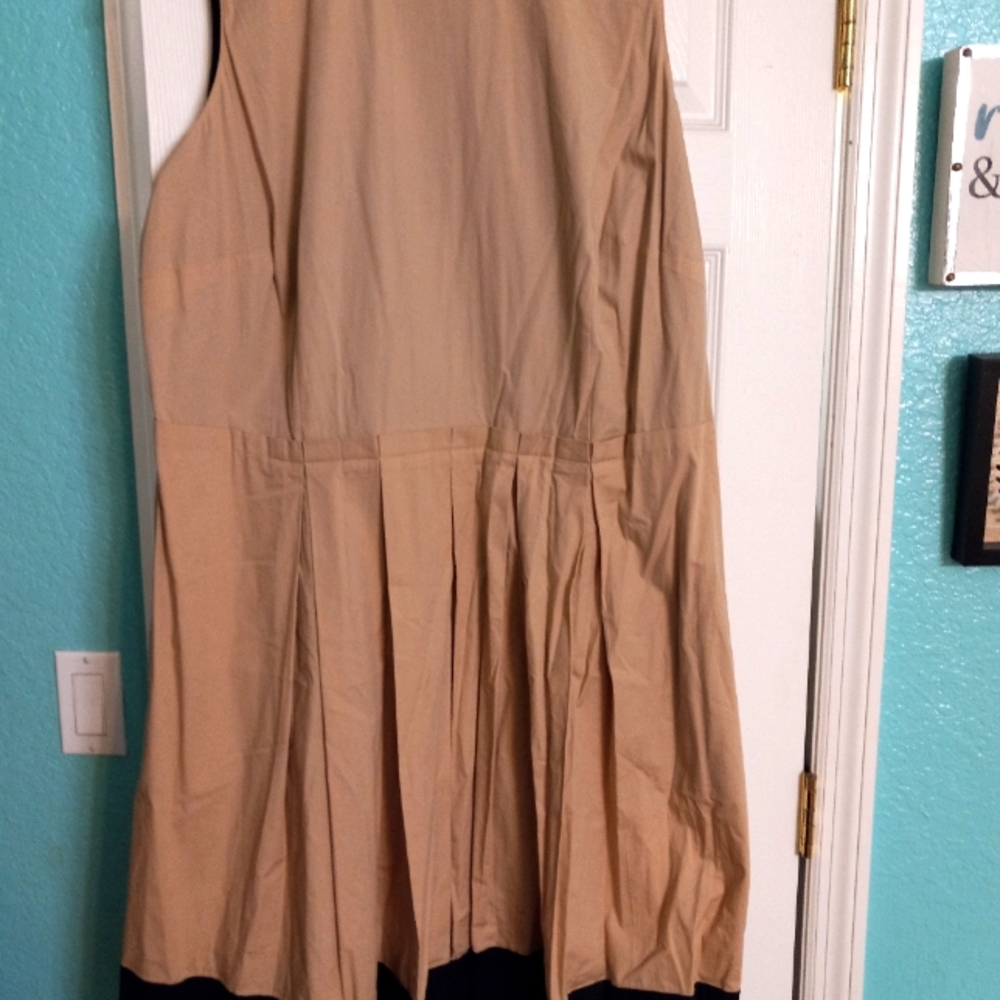 Talbots box  pleat dress